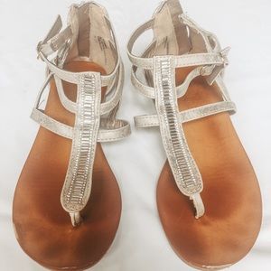 Silver Sandals